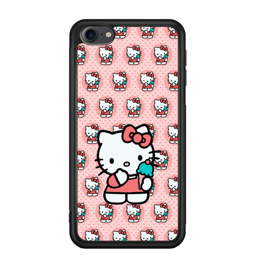 Hello Kitty with Blue Ice Cream iPod Touch 6 Case