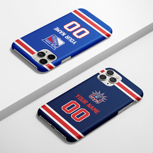 Custom Jersey New York Rangers NHL Phone Case
