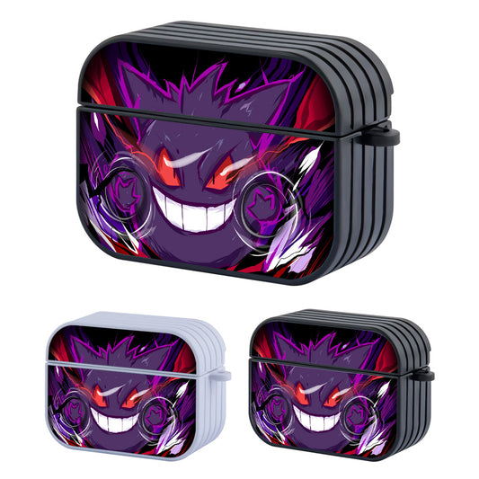Pokemon Gengar Gather Strength Hard Plastic Case Cover For Apple Airpods Pro