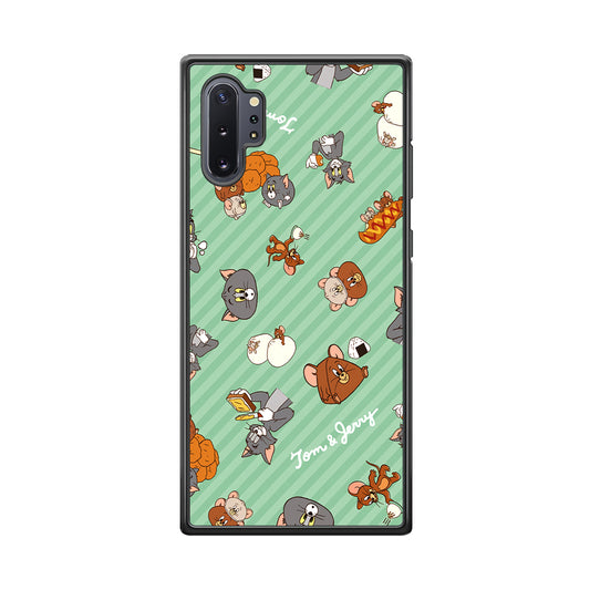 Tom and Jerry Food Imagination Samsung Galaxy Note 10 Plus Case