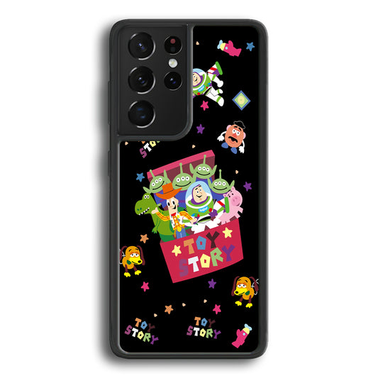 Toy Story Box of Tale Samsung Galaxy S21 Ultra Case