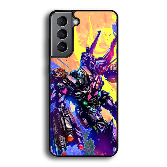 Transformers Attack from Optimus Samsung Galaxy S21 Plus Case