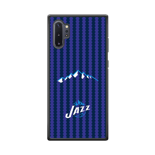Utah Jazz Mount Logo Silhouette Samsung Galaxy Note 10 Plus Case
