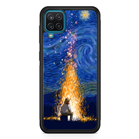 Van Gogh Ideas from Fire Flame Samsung Galaxy A12 Case