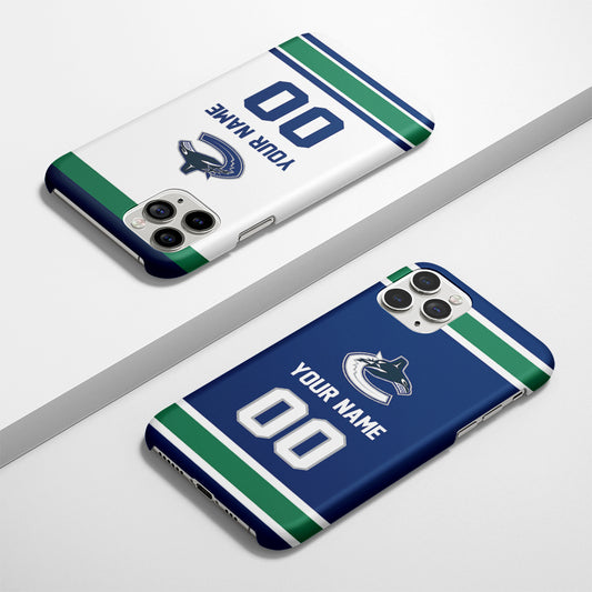Custom Jersey Vancouver Canucks NHL Phone Case
