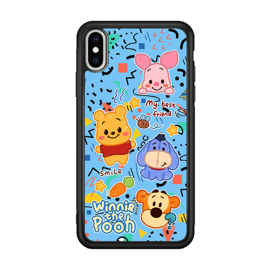 Winnie The Pooh The Best Friend iPhone XS Case
