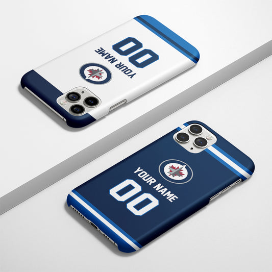 Custom Jersey Winnipeg Jets NHL Phone Case