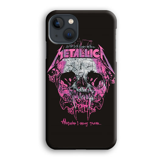 Band Metallica Pink Throne iPhone 13 3D Case