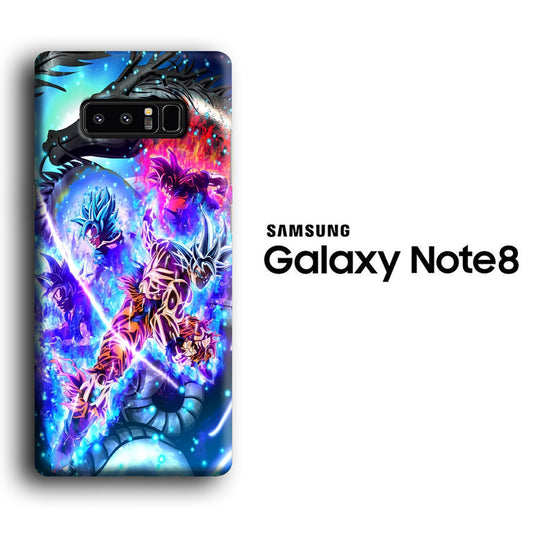 Dragon Ball Z Energize The Dragon Samsung Galaxy Note 8 3D Case