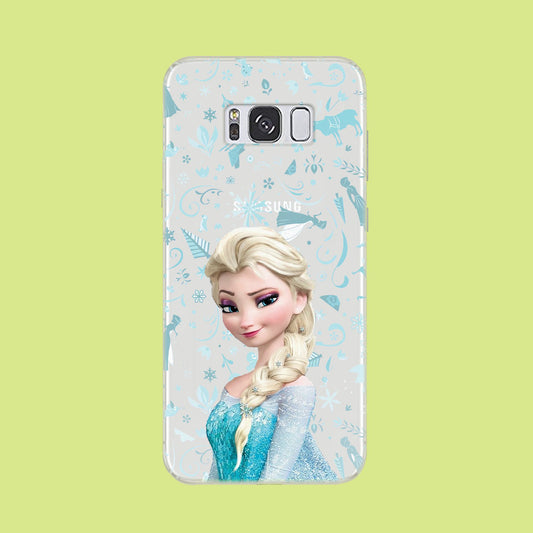Frozen The Snow Queen Samsung Galaxy S8 Plus Clear Case