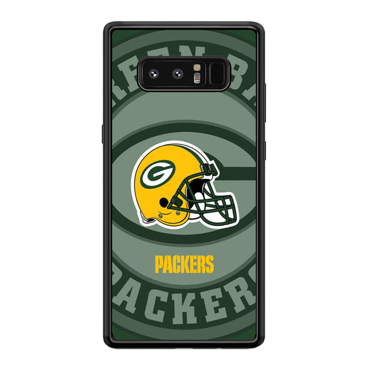 Green Bay Packers Yellow Helmet Samsung Galaxy Note 8 Case