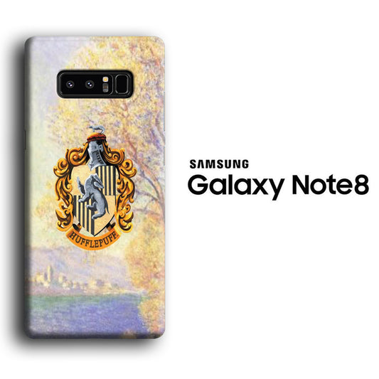 Harry Potter Hufflepuff Emblem 002 Samsung Galaxy Note 8 3D Case