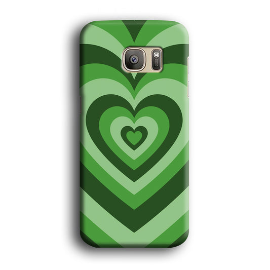 Love Wave Green Samsung Galaxy S7 Edge 3D Case