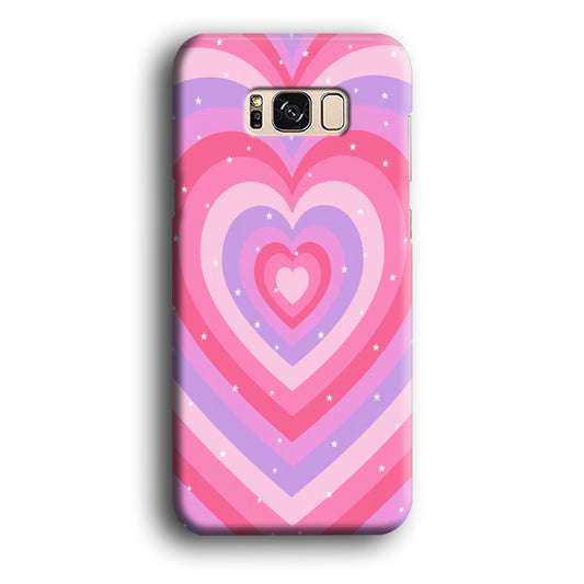Love Wave Pink Samsung Galaxy S8 3D Case