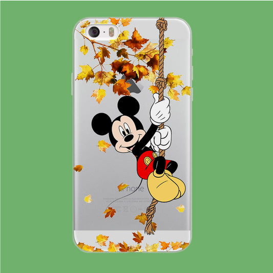 Mickey Mouse Autumn Playground iPhone 5 | 5s Clear Case