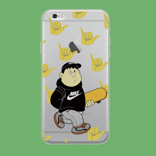 Skate in Takeshi Giant Style iPhone 6 | iPhone 6s Clear Case