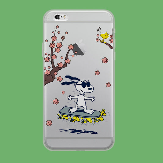 Snoopy Flying Board iPhone 6 | iPhone 6s Clear Case