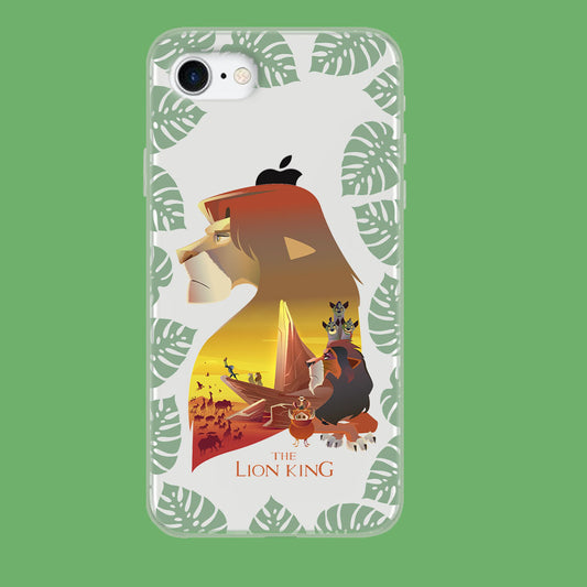 The Lion King Faith of Honour iPhone 8 Clear Case