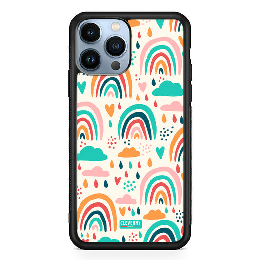 Rainbow Art Form Colorful Spring Magsafe iPhone Case
