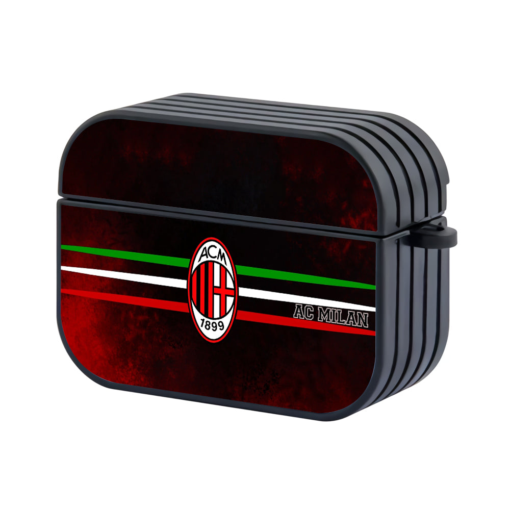 AC Milan Football Club Logo Hard Plastic Case Cover For Apple Airpods Pro