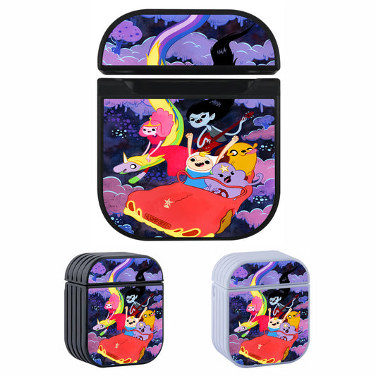 Adventure Time Art Poster Hard Plastic Case Cover For Apple Airpods