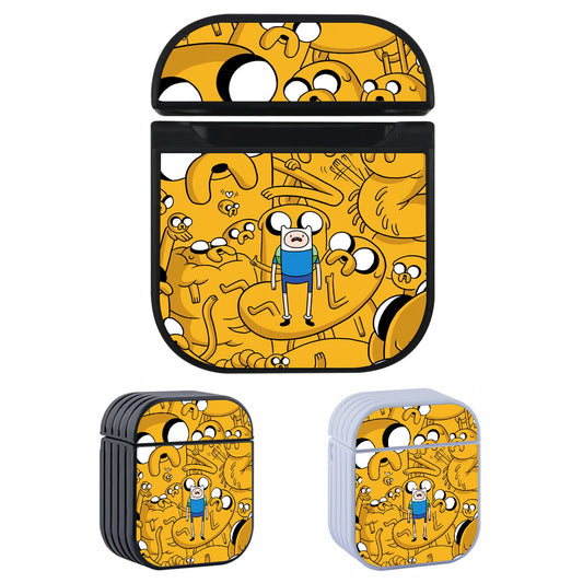 Adventure Time Dream About Jake Hard Plastic Case Cover For Apple Airpods