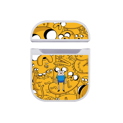 Adventure Time Dream About Jake Hard Plastic Case Cover For Apple Airpods