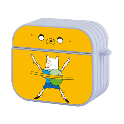 Adventure Time Finn and Jake Bro Hug Hard Plastic Case Cover For Apple Airpods 3