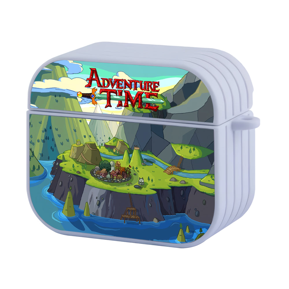 Adventure Time Land of The Legacy of Predecessors Hard Plastic Case Cover For Apple Airpods 3