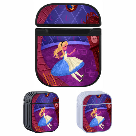 Alice in Wonderland Imagination World Hard Plastic Case Cover For Apple Airpods