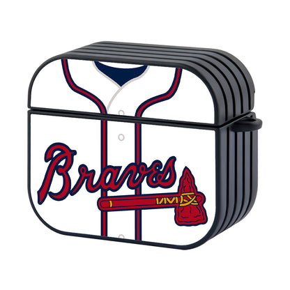 Atlanta Braves Suit of Pride Hard Plastic Case Cover For Apple Airpods 3