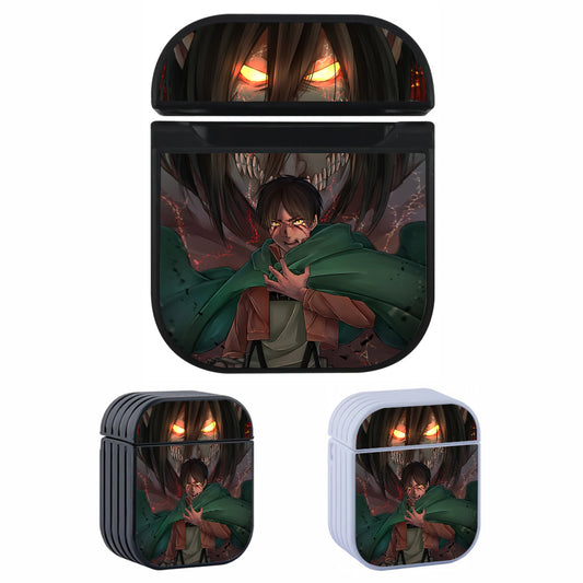 Attack on Titan Madness of Spirit Hard Plastic Case Cover For Apple Airpods