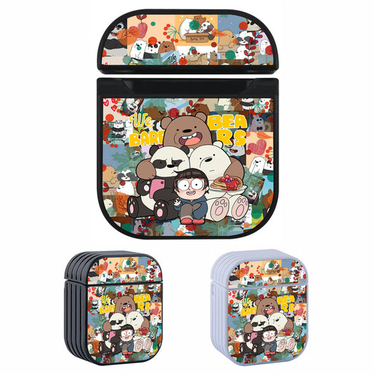 Bare Bears Photo After Party Hard Plastic Case Cover For Apple Airpods