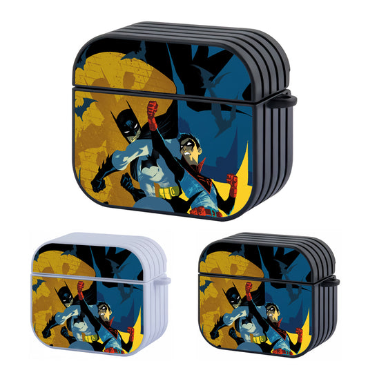 Batman and Partner Performing at The City Hard Plastic Case Cover For Apple Airpods 3