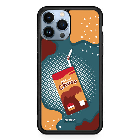 Beverage Labels Creamy Chocolate Magsafe iPhone Case