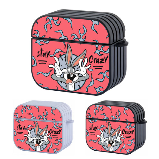Bugs Bunny Still Crazy Hard Plastic Case Cover For Apple Airpods 3