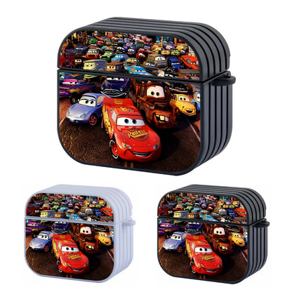 Cars Lightning McQueen and Friends Hard Plastic Case Cover For Apple Airpods 3