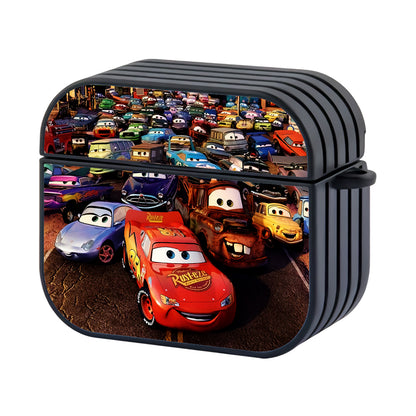 Cars Lightning McQueen and Friends Hard Plastic Case Cover For Apple Airpods 3
