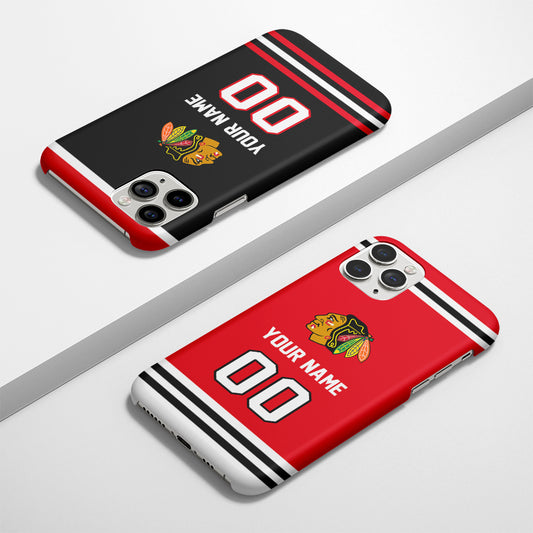 Custom Jersey Chicago Blackhawks NHL Phone Case