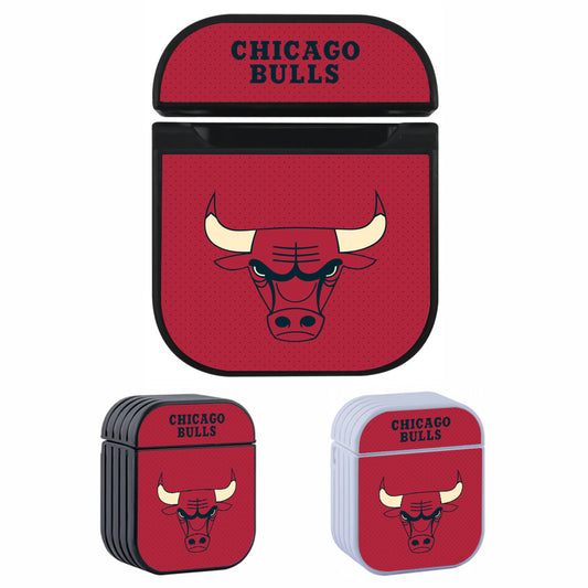 Chicago Bulls NBA Chance Never End Hard Plastic Case Cover For Apple Airpods
