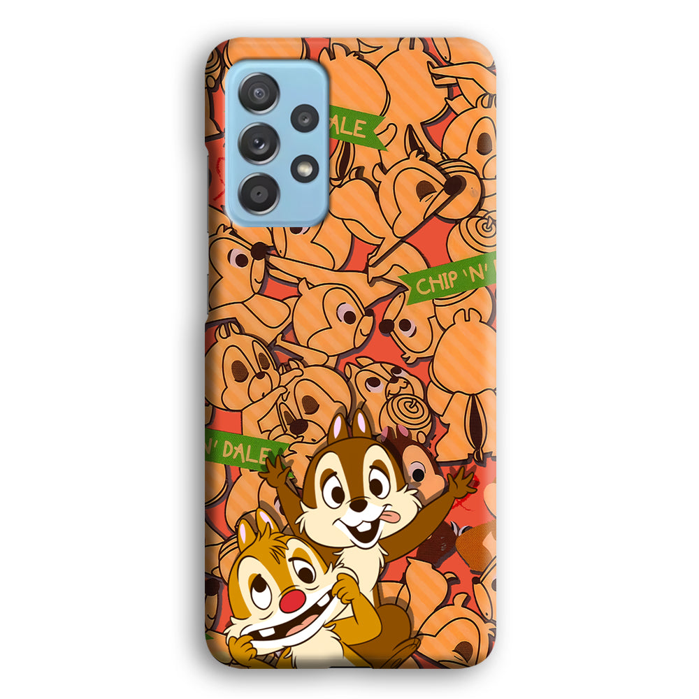 Chip N Dale Face of The Day Samsung Galaxy A52 Case