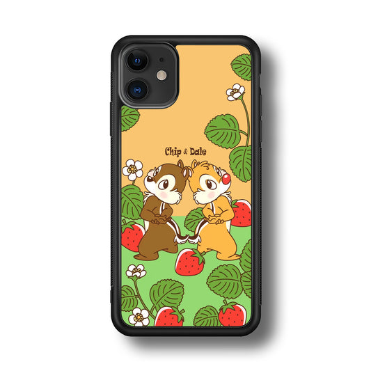 Chip N Dale Strawberry Field iPhone 11 Case