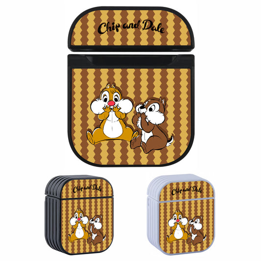 Chip n Dale Do Not Forget to Eat Hard Plastic Case Cover For Apple Airpods