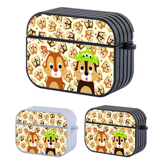 Chip n Dale The Amazing Green Hat Hard Plastic Case Cover For Apple Airpods Pro