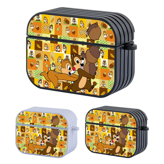 Chip n Dale Time to Harvest Walnuts Hard Plastic Case Cover For Apple Airpods Pro