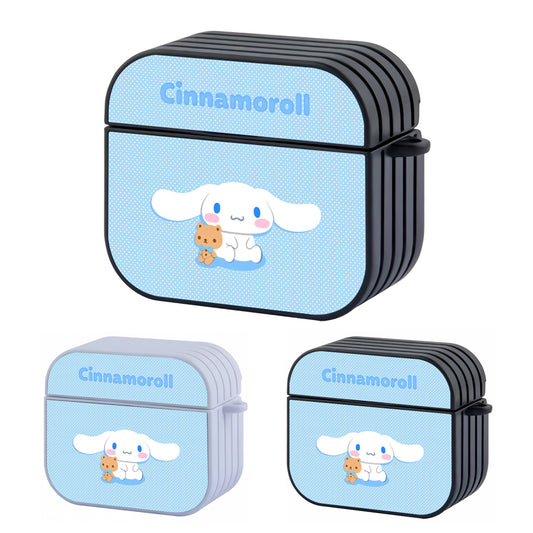 Cinnamoroll Alone with My Doll Hard Plastic Case Cover For Apple Airpods 3