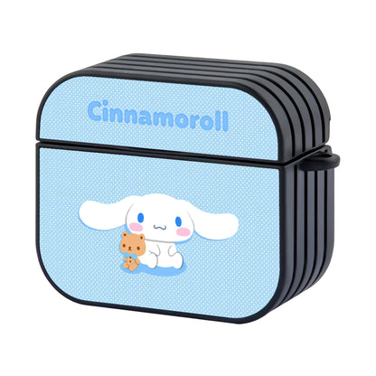 Cinnamoroll Alone with My Doll Hard Plastic Case Cover For Apple Airpods 3