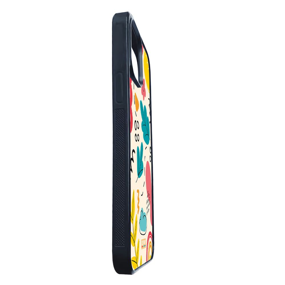 Collage Colour Leaf of Life Magsafe iPhone Case