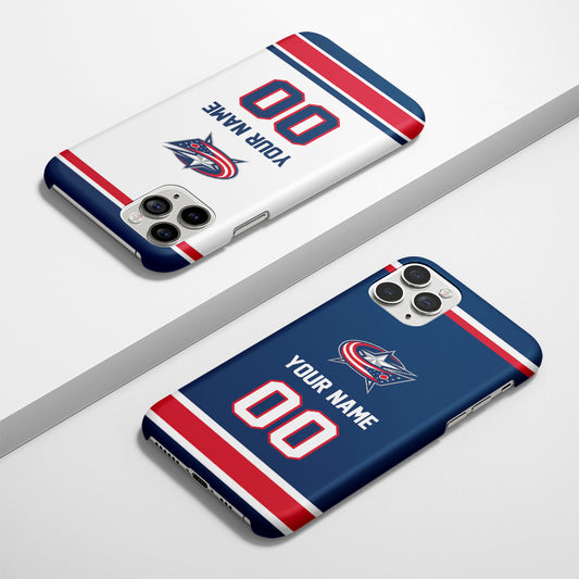 Custom Jersey Columbus Blue Jackets NHL Phone Case