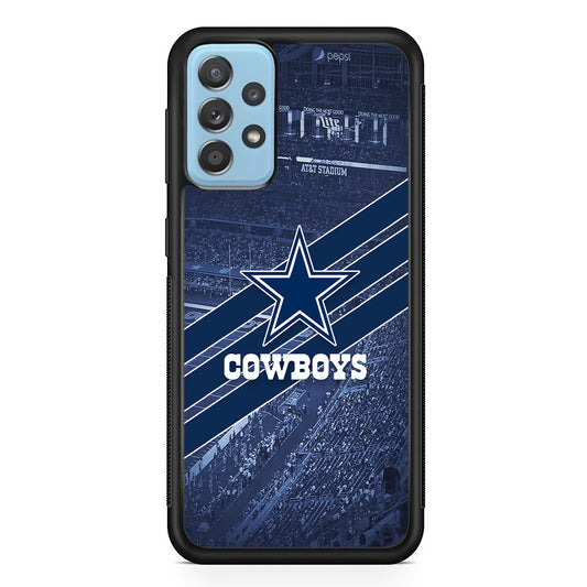 Dallas Cowboys All Blue at Stadium Samsung Galaxy A72 Case